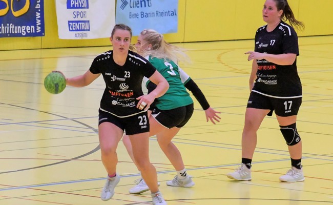 Dritte Niederlage im dritten Spiel für die Rheintaler Handballerinnen
