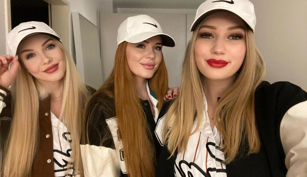 Jasmin Chéreau, Simona Chéreau und Laura Schächle (von links) wollen sich vom Vorfall nicht traumatisieren lassen.