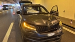 Langer Stau auf der A13 nach Unfall im Tunnel Montlingen