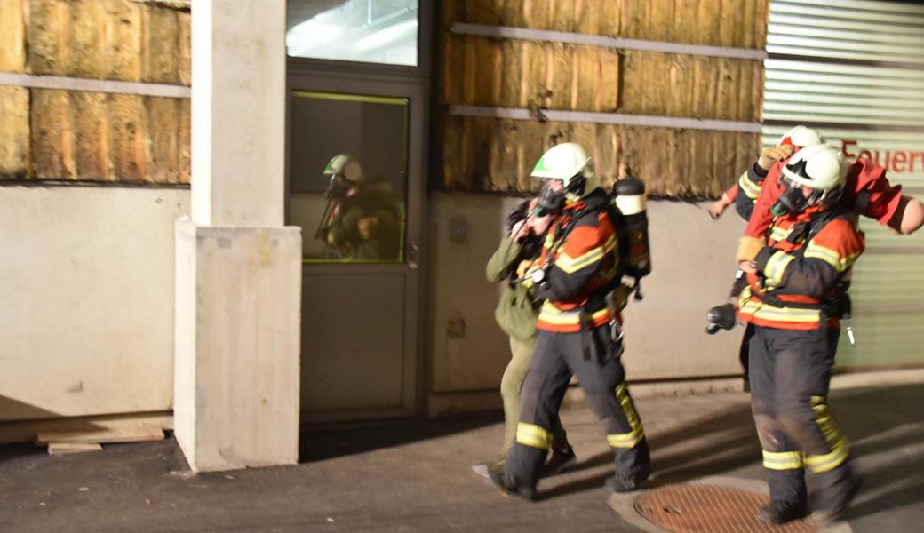 Dummies und echte Verletze konnten gerettet werden.