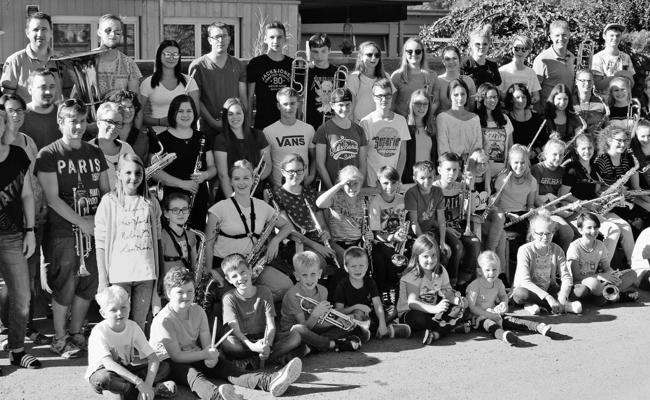 Junior-Band und Jungmusik probten in Bezau