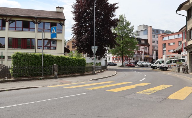 Bevor das Verbot greift: Altstätten führt Tempo 30 auf Klausstrasse ein