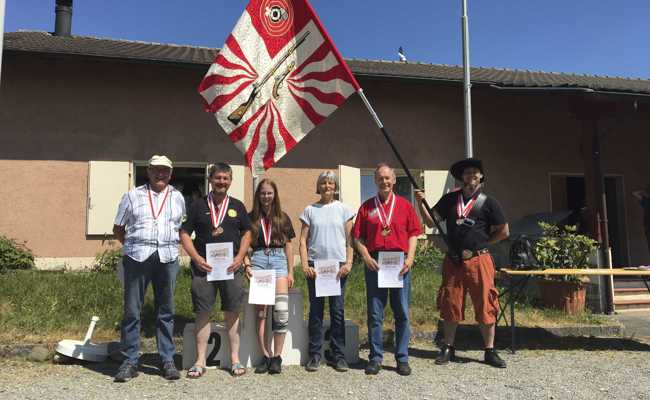 Schwarzpulverschützen holen Gold, Silber und Bronze an der Schweizer Meisterschaft