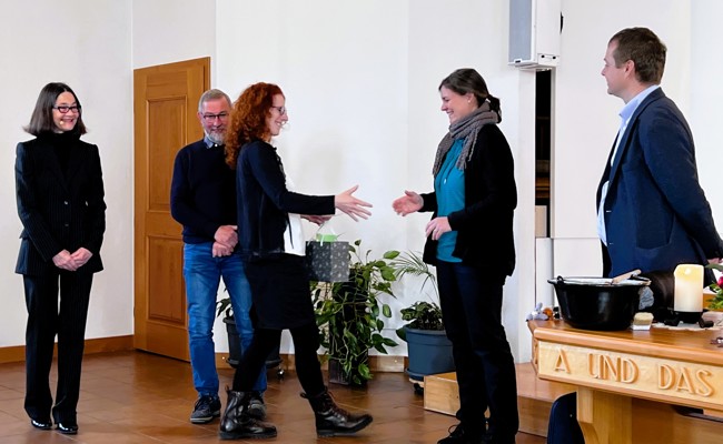 Kirchgemeinde begrüsste die neue Sozialdiakonin Yvonne Steiger