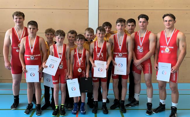 Starke Kriessner Nachwuchsringer in Willisau