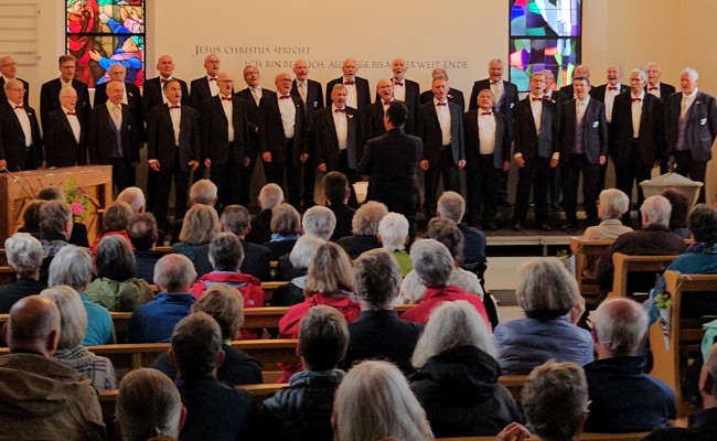 Die Chorgemeinschaft ist auf bestem Weg