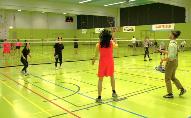 Jetzt anmelden für das Badminton-Grümpel vom 28. Oktober