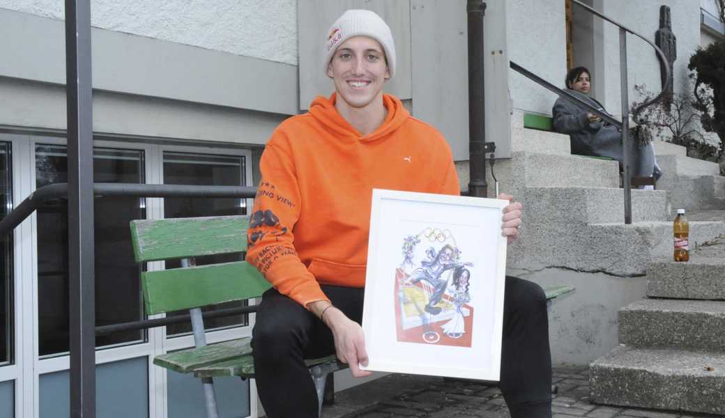 Simon Ehammer: Zur Wahl gab’s eine Karikatur. 