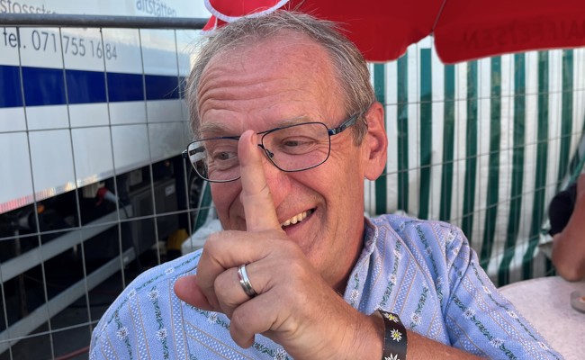 Ex-Chefredaktor schlüpfte am Büchlerfest in die Dirigentenrolle
