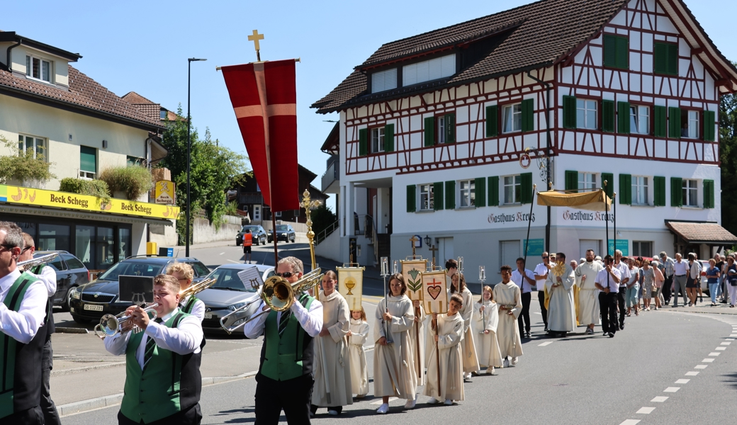 Prozession in Montlingen