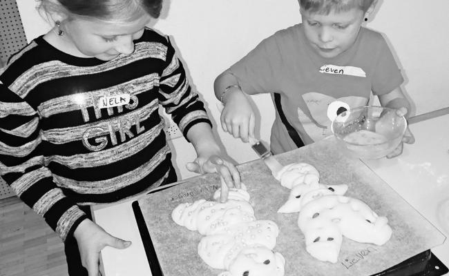 Grittibänz backen