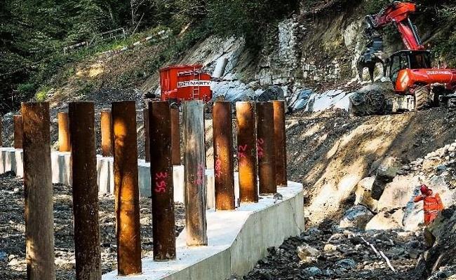 Holzrückhalt ist fertig - Kosten im Rahmen