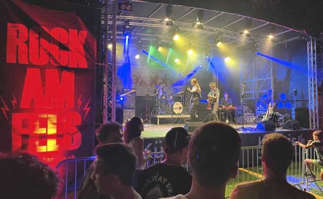 Rock am Fels und Beerli-Storen-Cup: Stein, Wein und Ball auf dem Kolbenstein