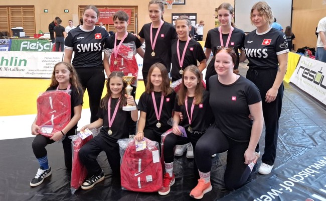 Nachwuchs des Ringerclubs Oberriet-Grabs international am Start