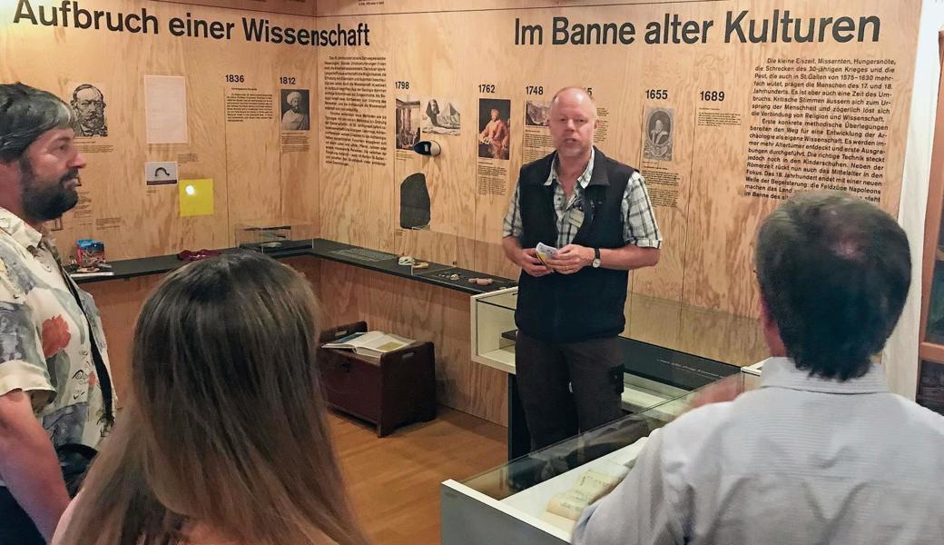 Der Kantonsarchäologe Martin Schindler wird referieren. 