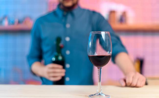 Zu tief ins Glas geschaut