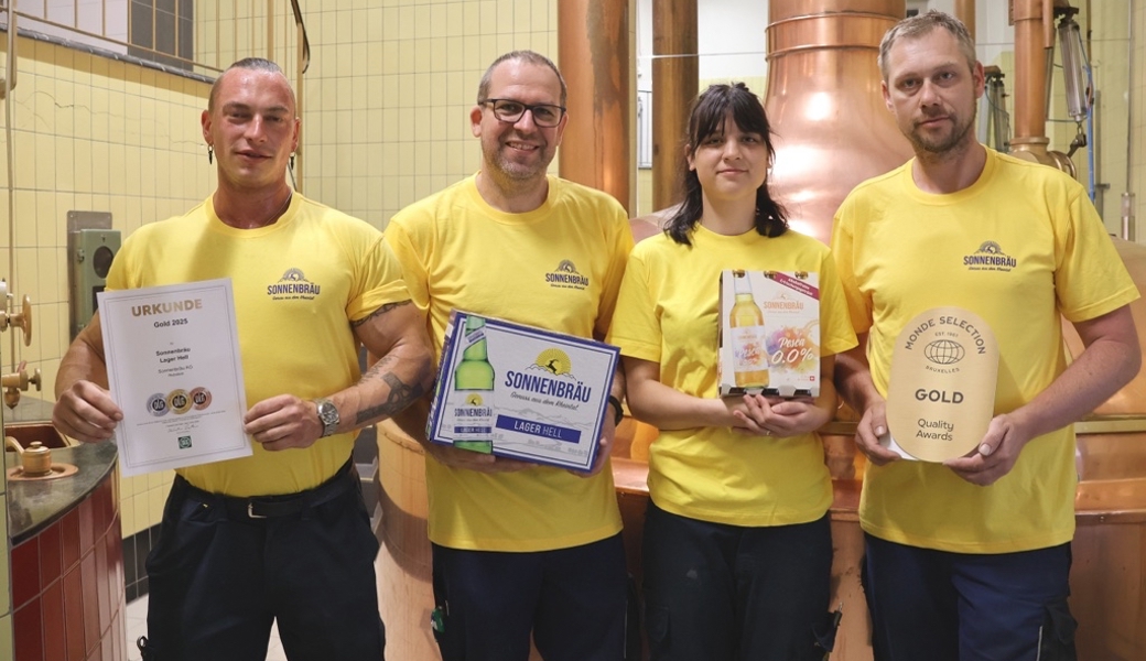 Sonnenbräu freut sich über zwei internationale Gold-Auszeichnungen