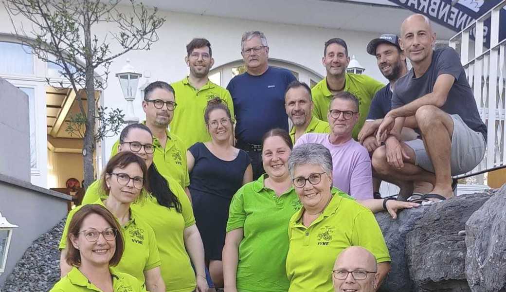 Der neue Vorstand des Verkehrsvereins Montlingen-Eichenwies.