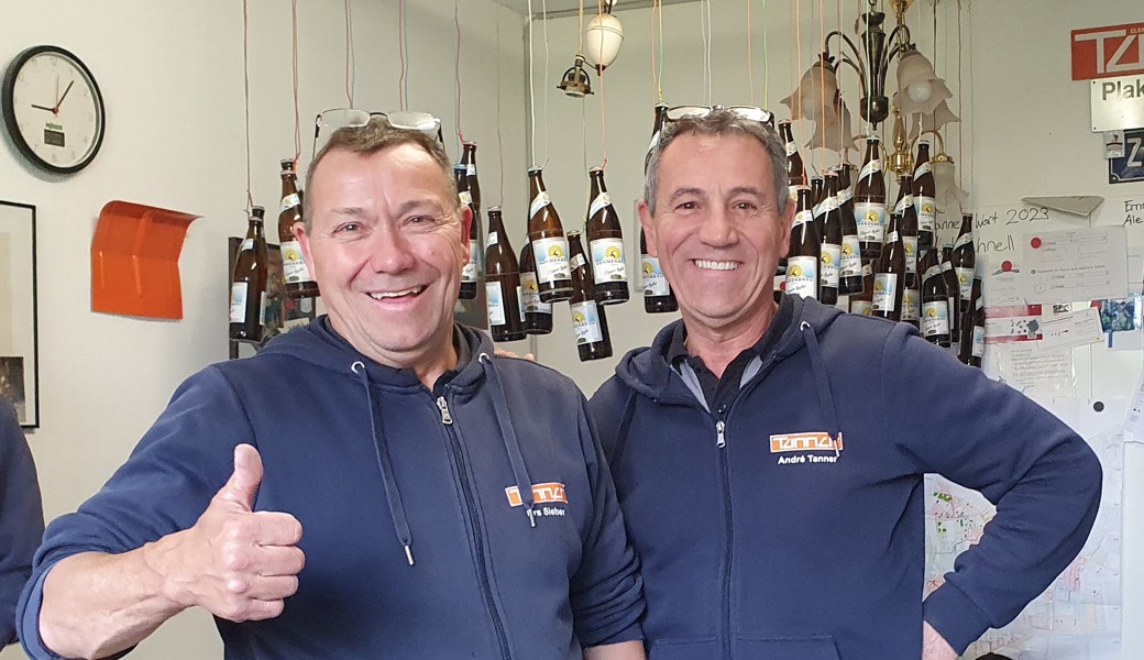 Urs Sieber und André Tanner Urs Sieber und André Tanner