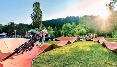 Ein Pumptrack auf  Zeit