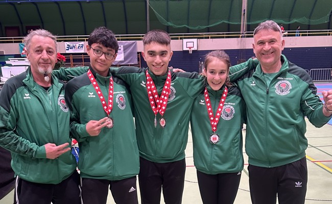 Zwei Silber- und zwei Bronzemedaillen für die Karateschule Altstätten