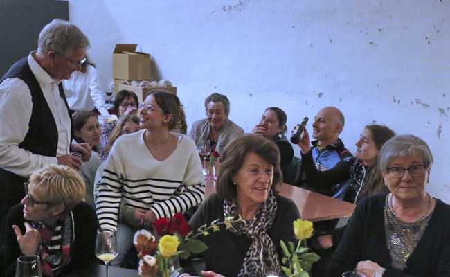 Ein Jubiläum an der Rheinecker Neujahrsbegrüssung