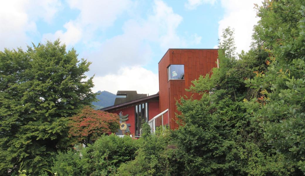 Das Wohnhaus (samt Atelier) des Altstätter Künstlers Josef Ebnöther ist eines der moderneren Häuser im Ortsbildinventar.