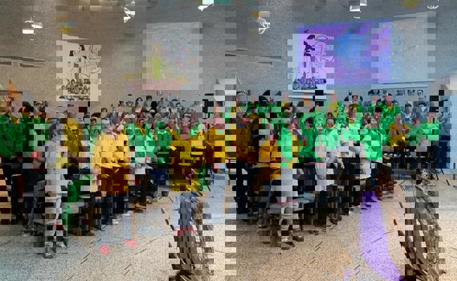 Sunsingers sangen im Gottesdienst: «Einfach super, dass Du da bist»