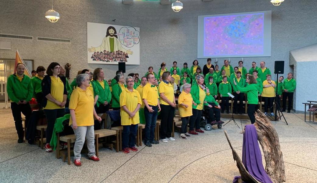 Sun Singers am ökumenischer Suppentagsgottesdienst in Diepoldsau