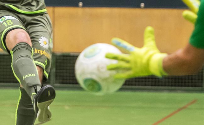 Kurzer Auftritt des FC Rebstein