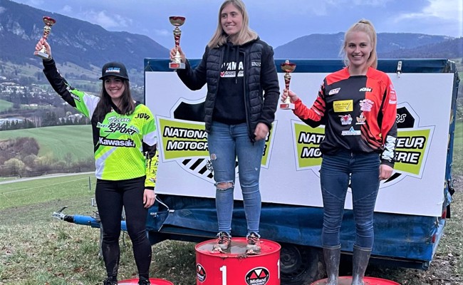 Michelle Zünd startet mit einem Podestplatz in die Saison