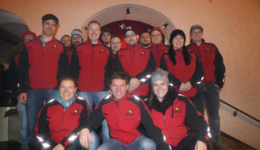 Die Feuerwehr Berneck-Au-Heerbrugg zeigt Solidarität. 
