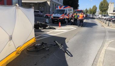 Tödlicher Unfall: Töfffahrer fährt in Velofahrer