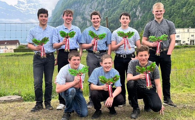 Zwei Schwingfeste in Näfels – einmal mit und einmal ohne Wettkampfglück für die Rheintaler Jungschwinger
