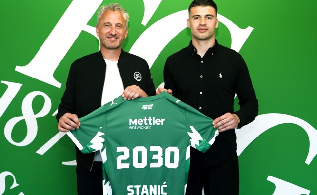 FCSG-Abwehrchef Jozo Stanic verlängert bis 2030
