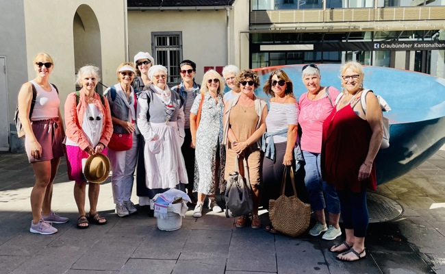 Frauenriege auf Erkundungstour in Chur