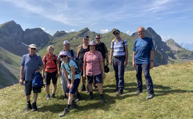 Mit Jucker gewandert und geklettert
