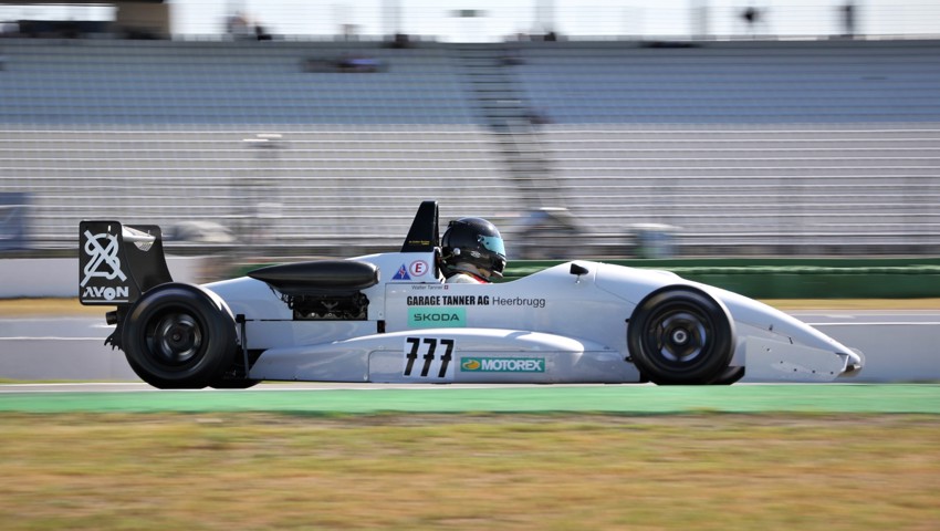 Walter Tanner unterwegs auf dem Hockenheimring.