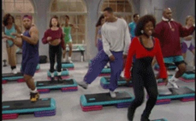 Power Yoga und Co. mit einem blauen Auge