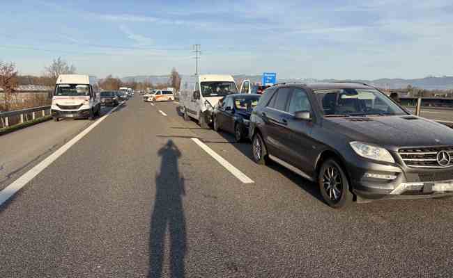 Unfallserie auf der A1: Nach Kollision bei Rorschacherberg krachte es auch in Thal