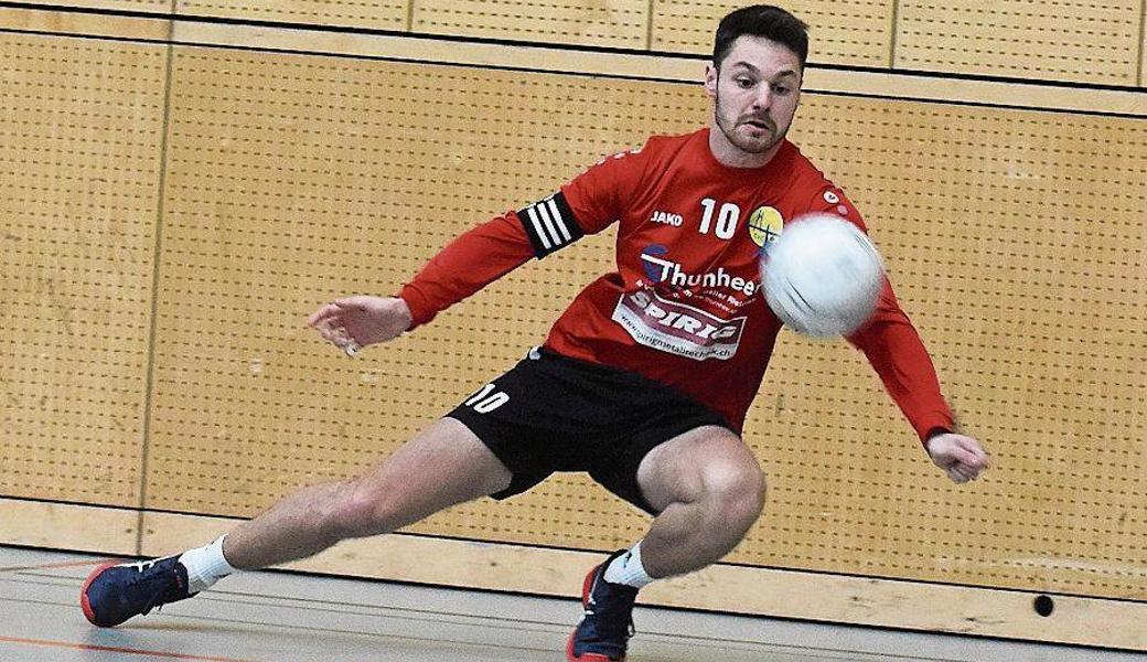 Abwehraktion von SVD-Captain Malik Müller.