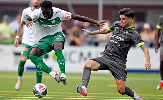 Pflichtsieg ohne Glanz: Cupsieger FC St.Gallen mit 3:0 gegen Thalwil