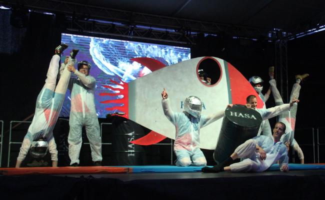 Mit der Hasa turnend zum Mars