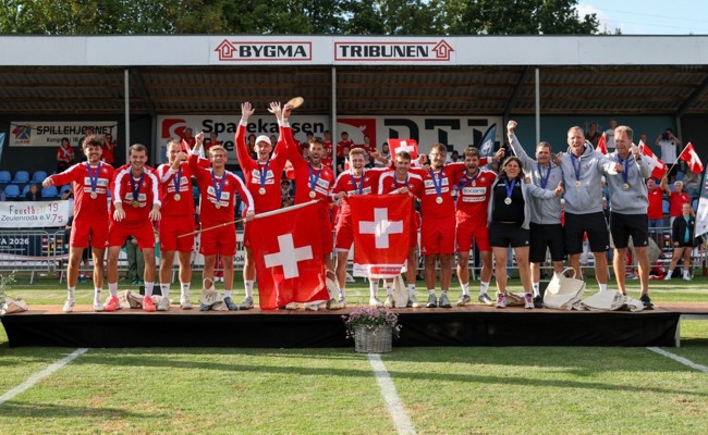Bronze war für die Schweizer an der EM das Minimalziel