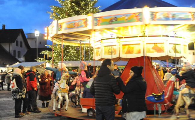 Das Stossgebet für den Auer Adventsmaart half