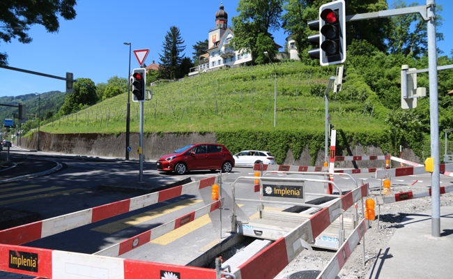 Sommerbaustellen im Rheintal: Hier wird während den Ferien gebaut