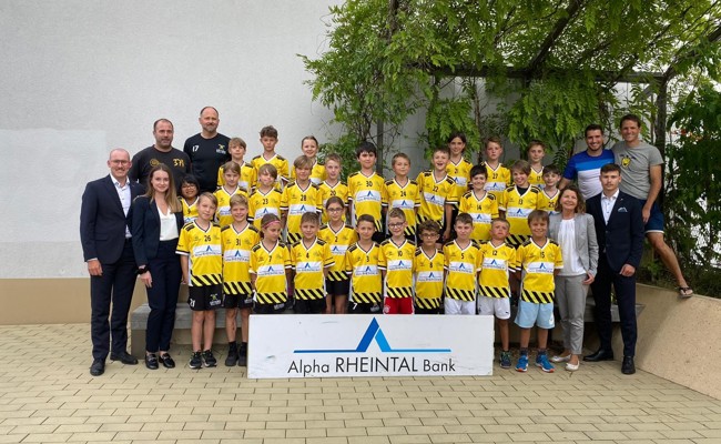 Alpha Rheintal Bank verlängert Juniorensponsoring bei den Gators