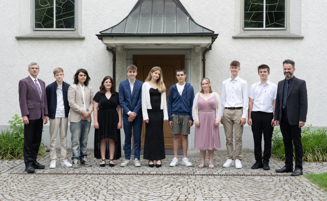 Konfirmation am Trinitätssonntag zum Thema «Gnade»