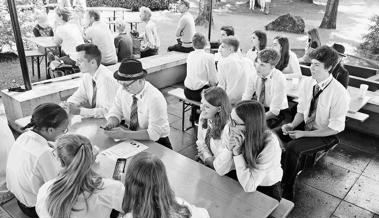 Polizeimusikklänge im Kurpark