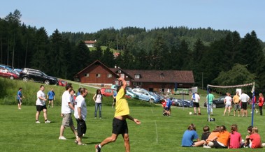 Grümpelturnier auf idyllisch gelegenem Sportplatz: Zehn Faustball-Teams starten am 25. Mai